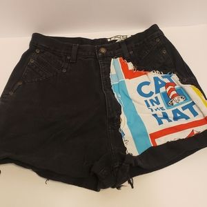 Customized Cat In The Hat Shorts  Size 10
